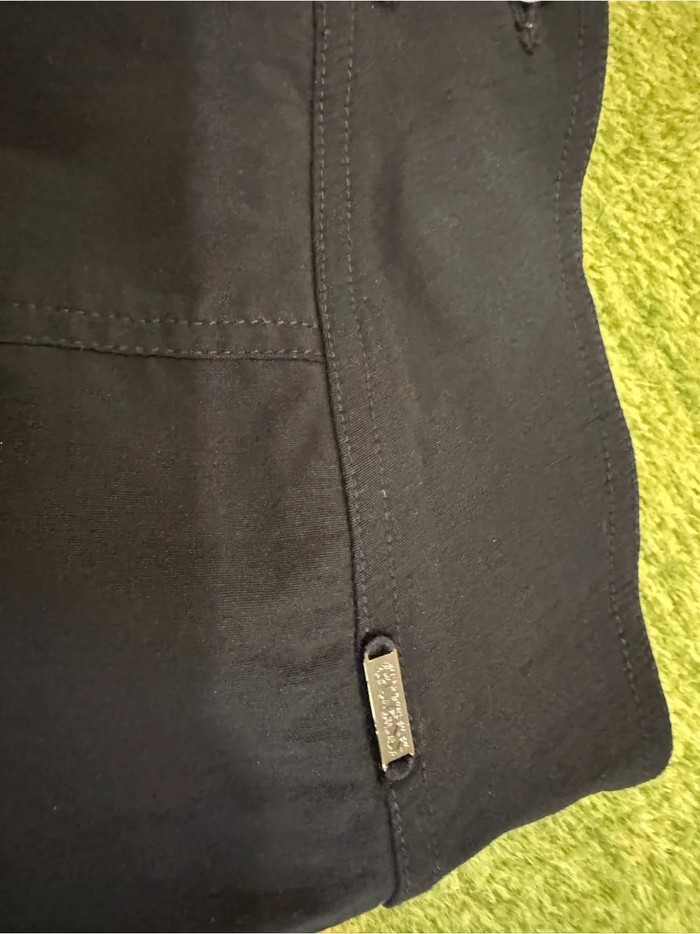 vintage guess mini skirt Black Indie Sleeve Tight Stretch Classic VNT  29 size M